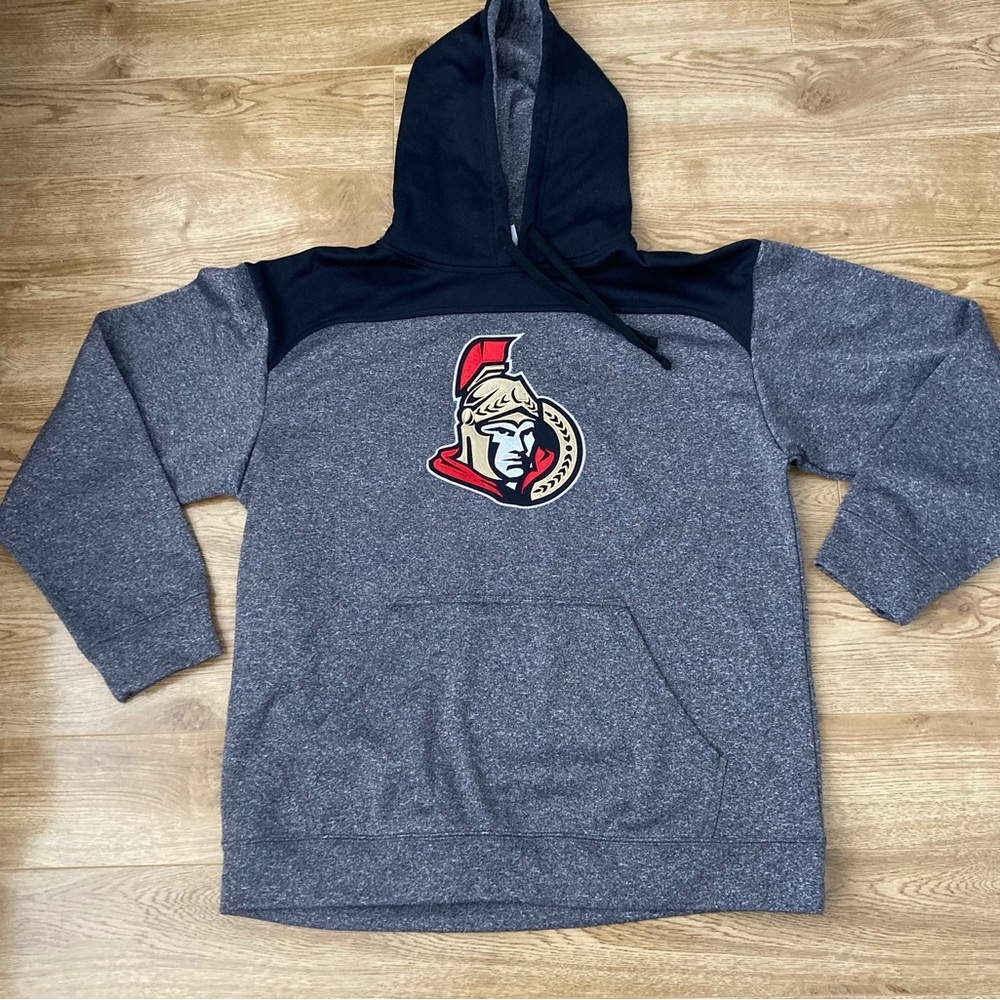 NHL "OTTAWA SENATORS" Classic Men's Fleece Lined Kangaroo Hoodie